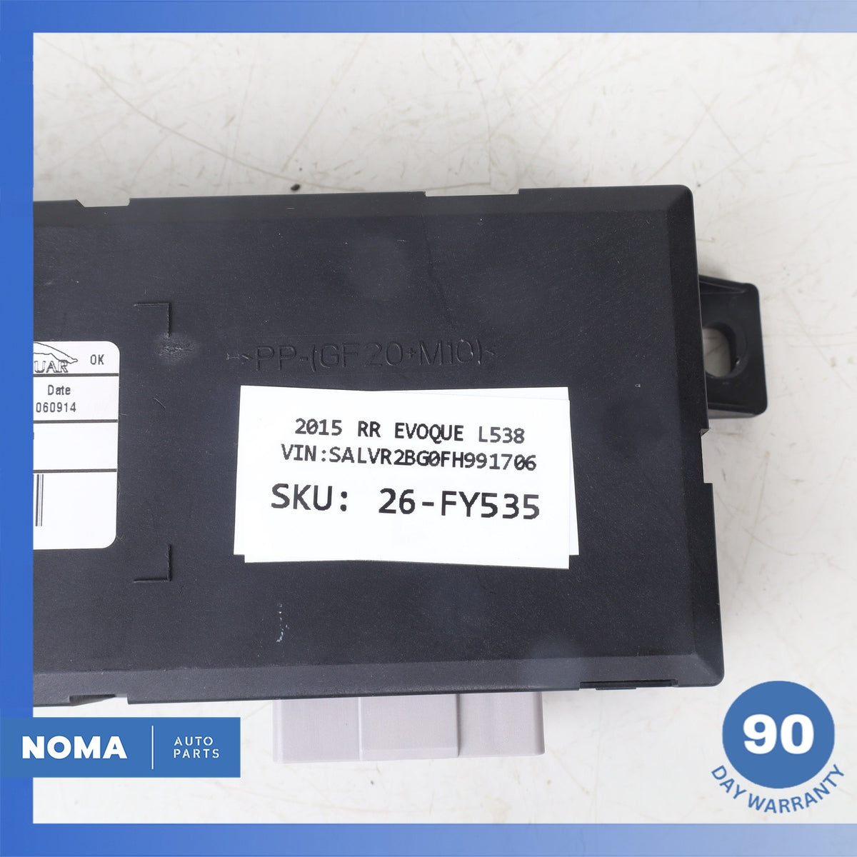 14-15 LR Range Rover Evoque L538 Front Left Driver Seat Control Module OEM - photo 8