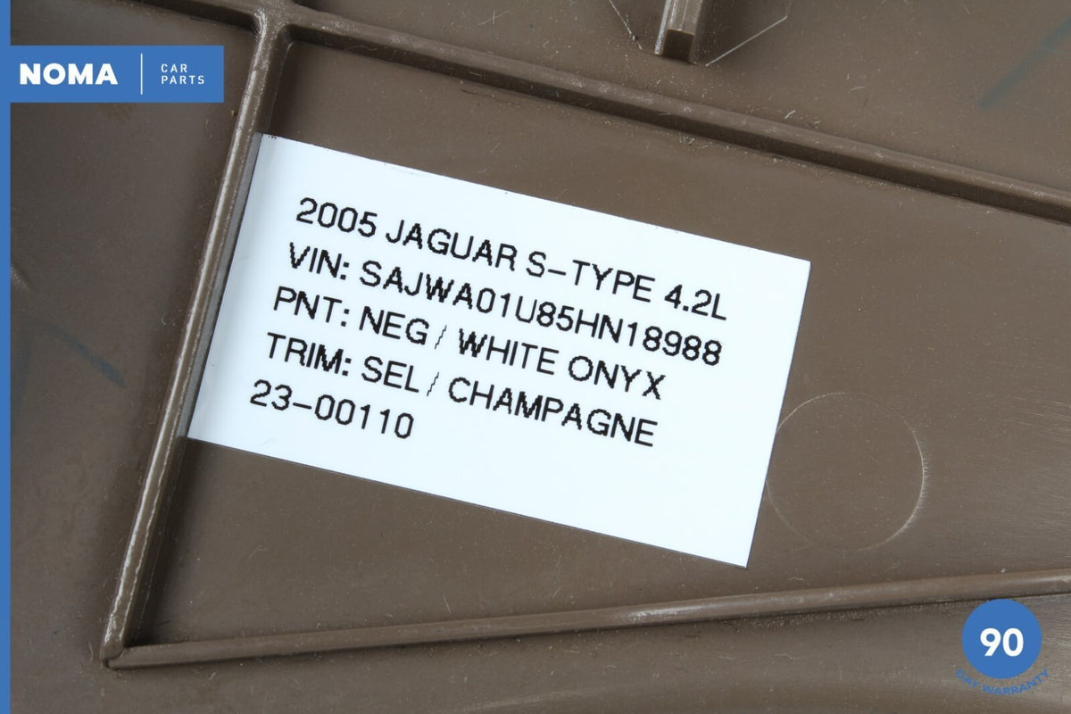 05-07 Jaguar S-Type X204 Left Driver Side Dash Dashboard End Cap Cover Trim OEM - photo 9