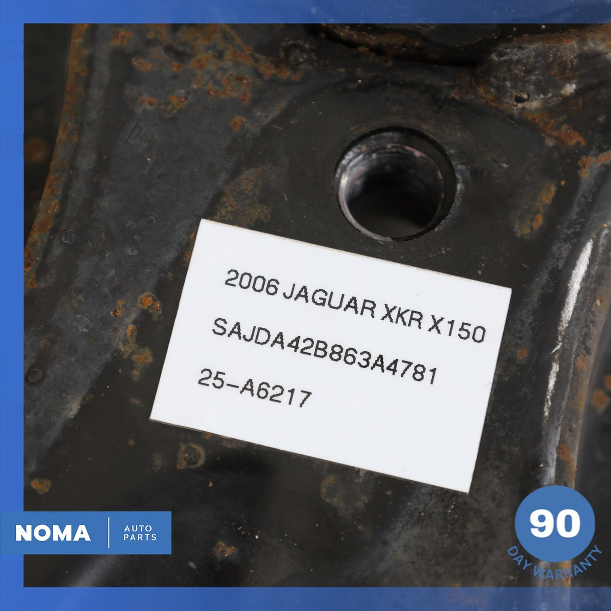97-06 Jaguar X100 XKR XJ8 Rear Subframe Differential Crossmember Bracket OEM 78k - photo 15