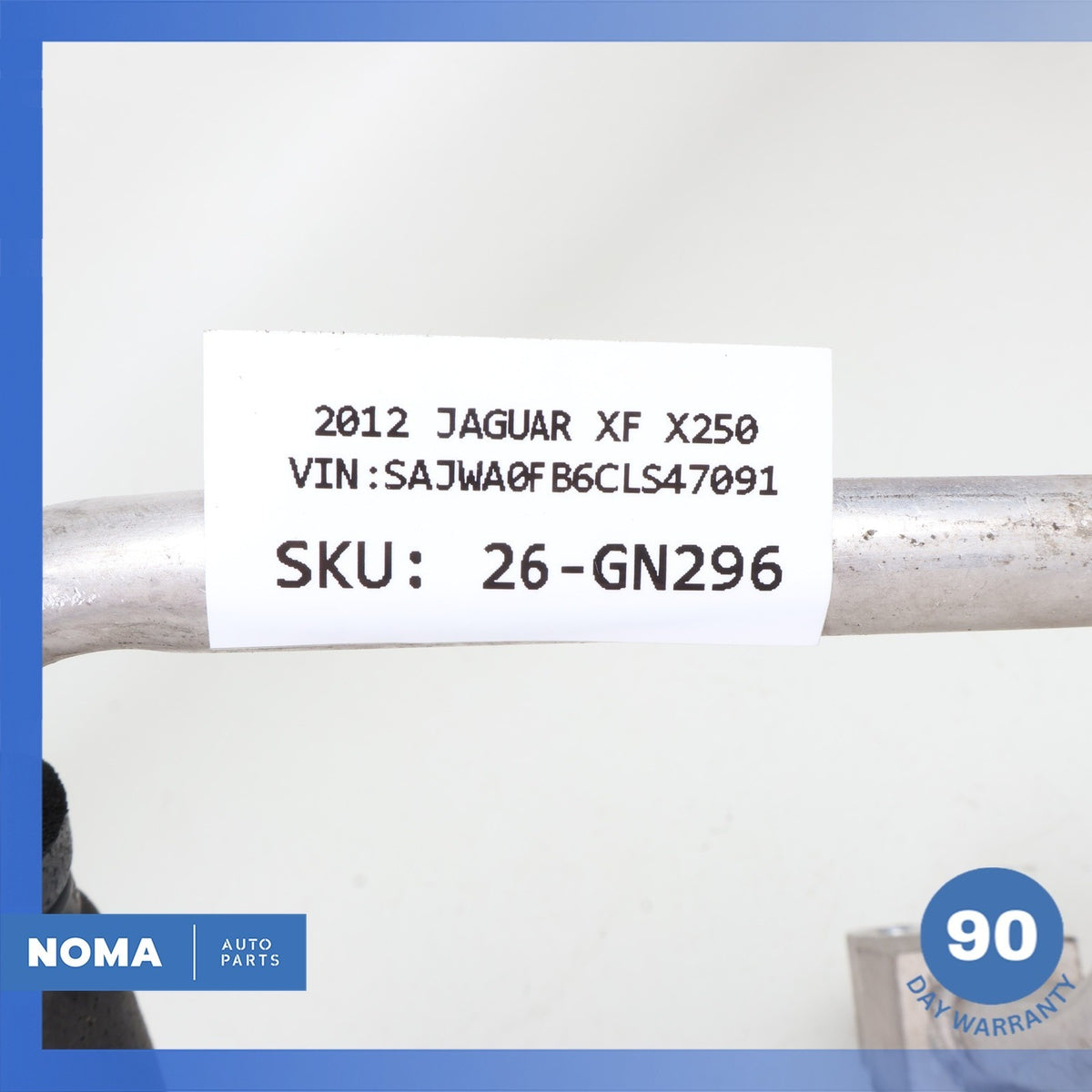 2012 Jaguar X250 XF A/C AC Air Conditioning Hose Pipe Line C2Z10494 OEM - photo 14