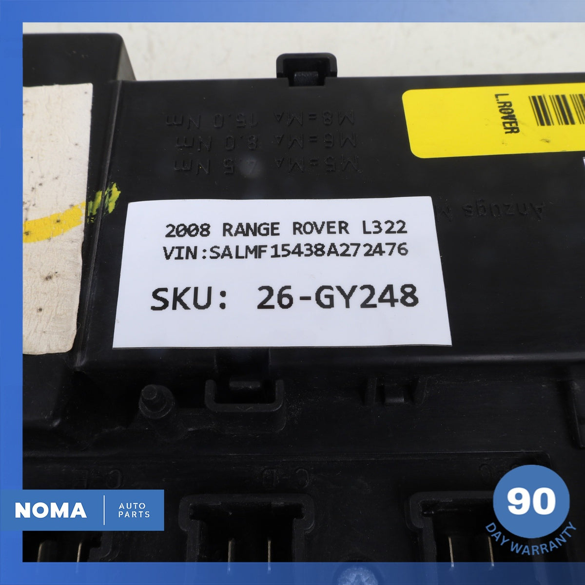 Land Rover Range Rover L322 Passenger Relay Junction Fuse Box Fusebox OEM - photo 11