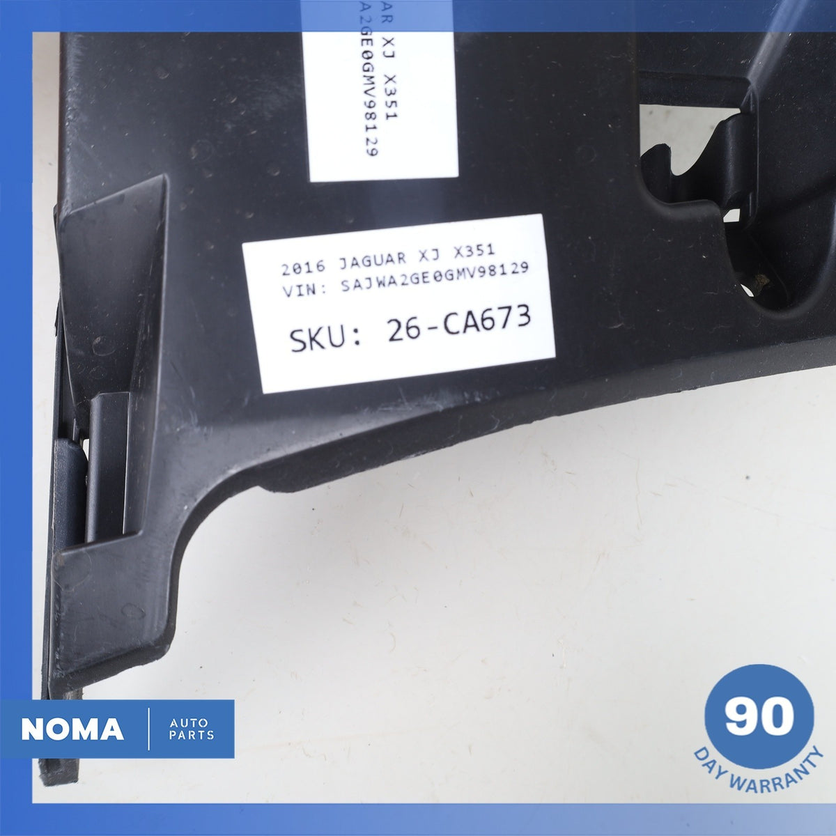 10-19 Jaguar X351 XJ Rear Right Passenger Bumper Mounting Bracket OEM - photo 15