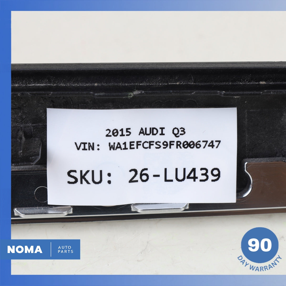 Audi 8U Q3 Front Right & Left Door Cover Panel Trim Molding Set Wood OEM - photo 20