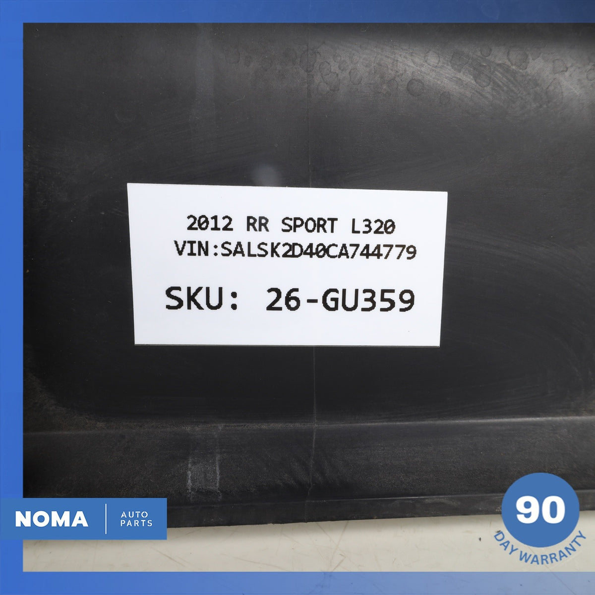 06-13 Land Rover Range Rover Sport L320 Rear Right Side Door Lower Molding OEM - photo 13