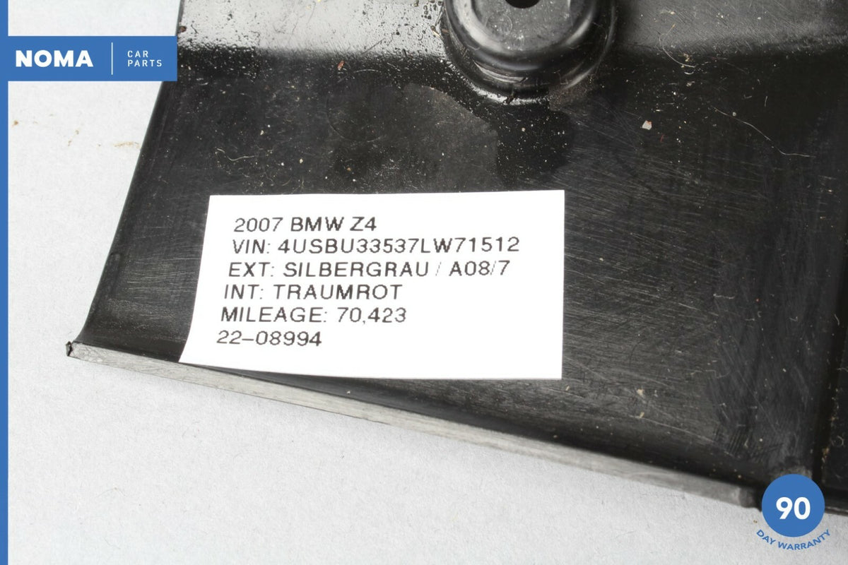 03-08 BMW Z4 E85 E86 Front Left Side Under Dash Lower Knee Panel w/ Light OEM - photo 12