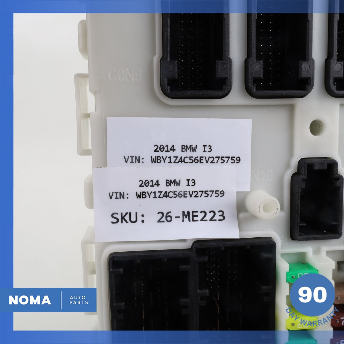 14-21 BMW i3 X5 Front Comfort Body Computer Control Module BCM OEM 78k - photo 9
