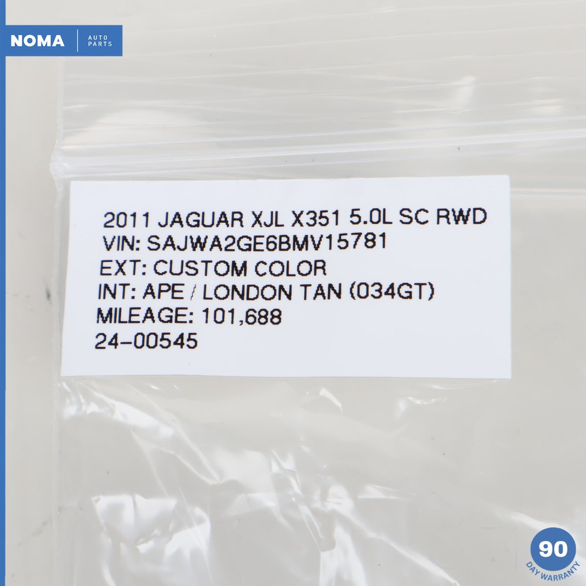10-14 Jaguar XJL XKR LR4 RR Sport 5.0L Engine Ignition Coil Set 8W9312A366DA OEM - photo 10