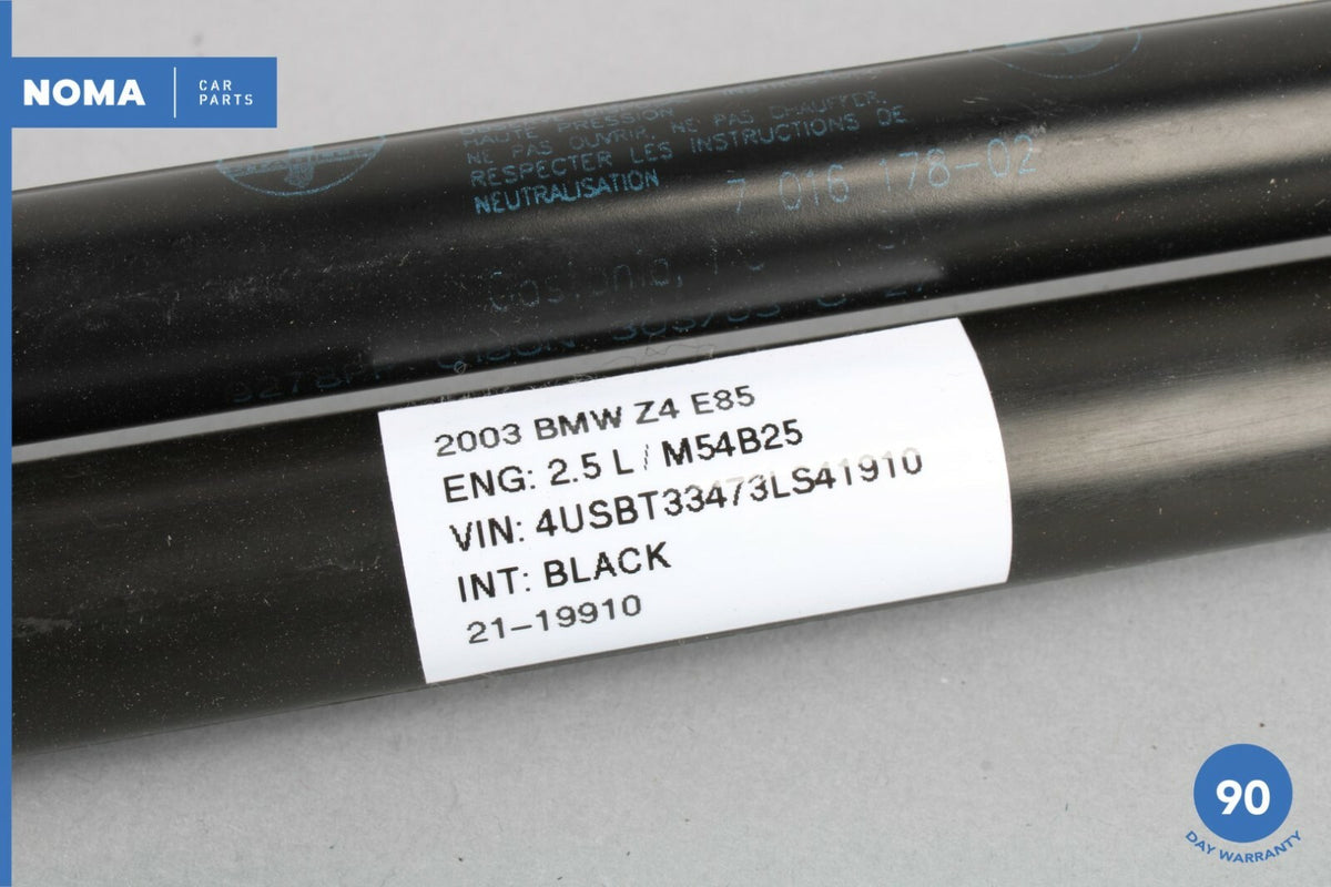03-08 BMW Z4 E85 E86 Right & Left Hood Bonnet Lid Lift Strut Set 7016178 OEM - photo 7