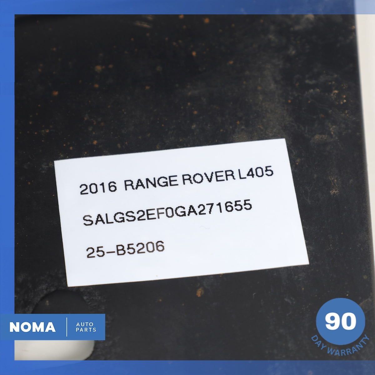 13-22 Land Rover Range Rover L405 Front Right Side Lower Fender Molding Trim OEM - photo 10