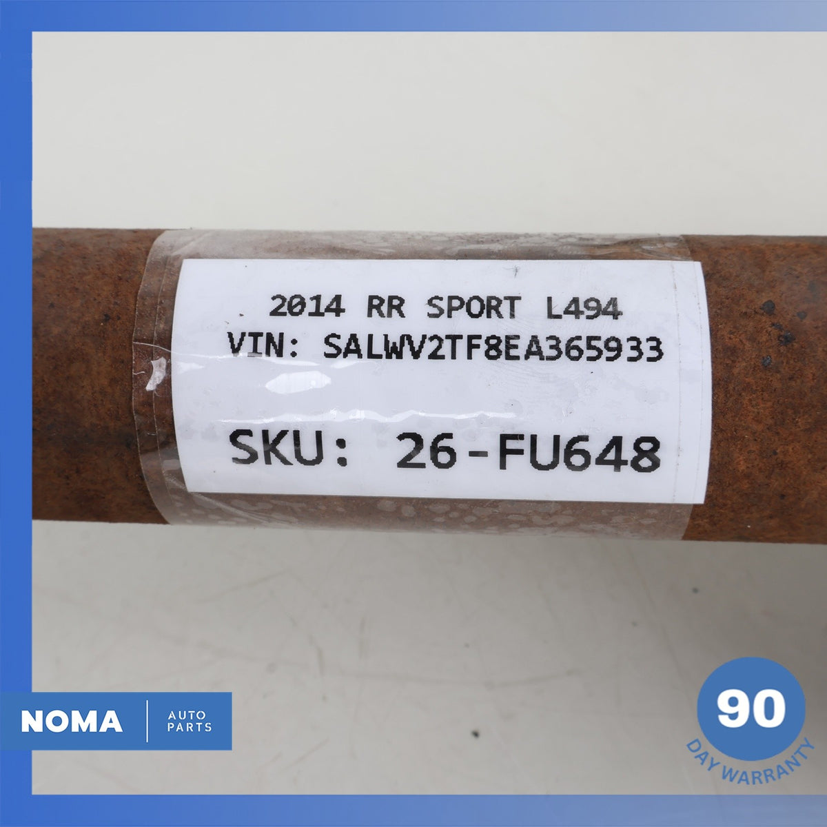 14-17 Range Rover Sport L494 Rear Left CV Axle Half Shaft CPLA4K139DA OEM - photo 10