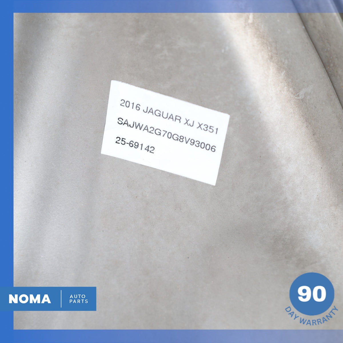 10-19 Jaguar X351 XJL XJ Base Hood Bonnet Panel Lid Silver AW9316612AD OEM - photo 20