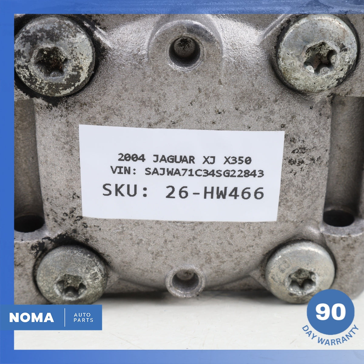 03-10 Jaguar X350 XJ8 XKR XF XJ8 Power Steering Pump Assembly 2W933A696AC OEM - photo 10