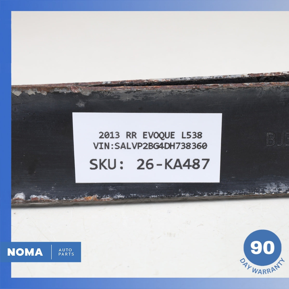 12-17 Land Rover Range Rover Evoque L538 Fuel Gas Tank Reservoir Strap Set OEM - photo 15