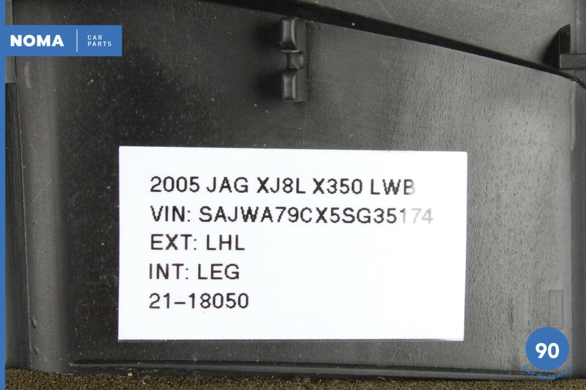 04-09 Jaguar XJ8 XJR VDP X350 X358 Front Left Driver Side Dash A/C Air Vent OEM - photo 9