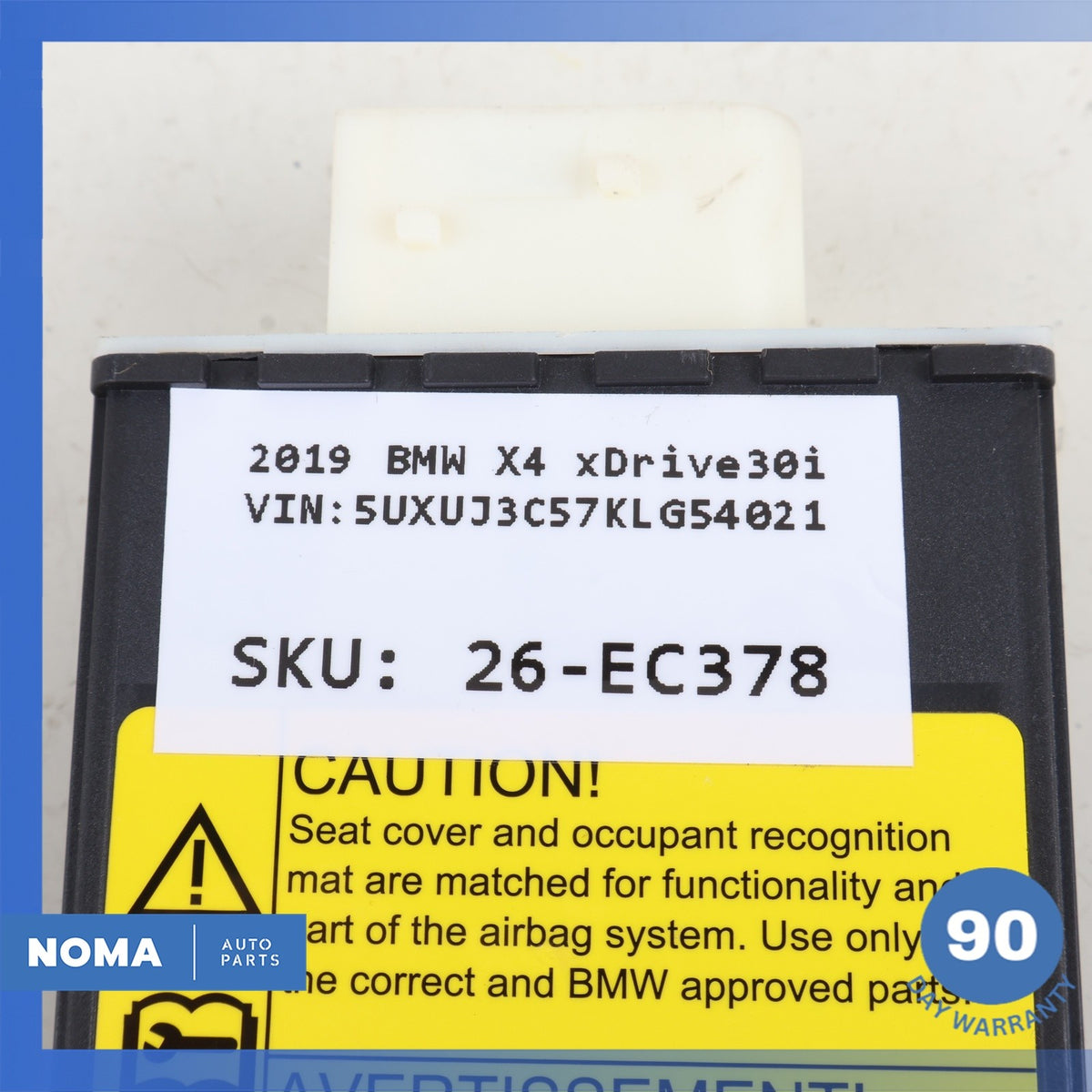 BMW G02 X4 X3 X4M Right Side Seat Occupancy Sensor Module OEM - photo 7