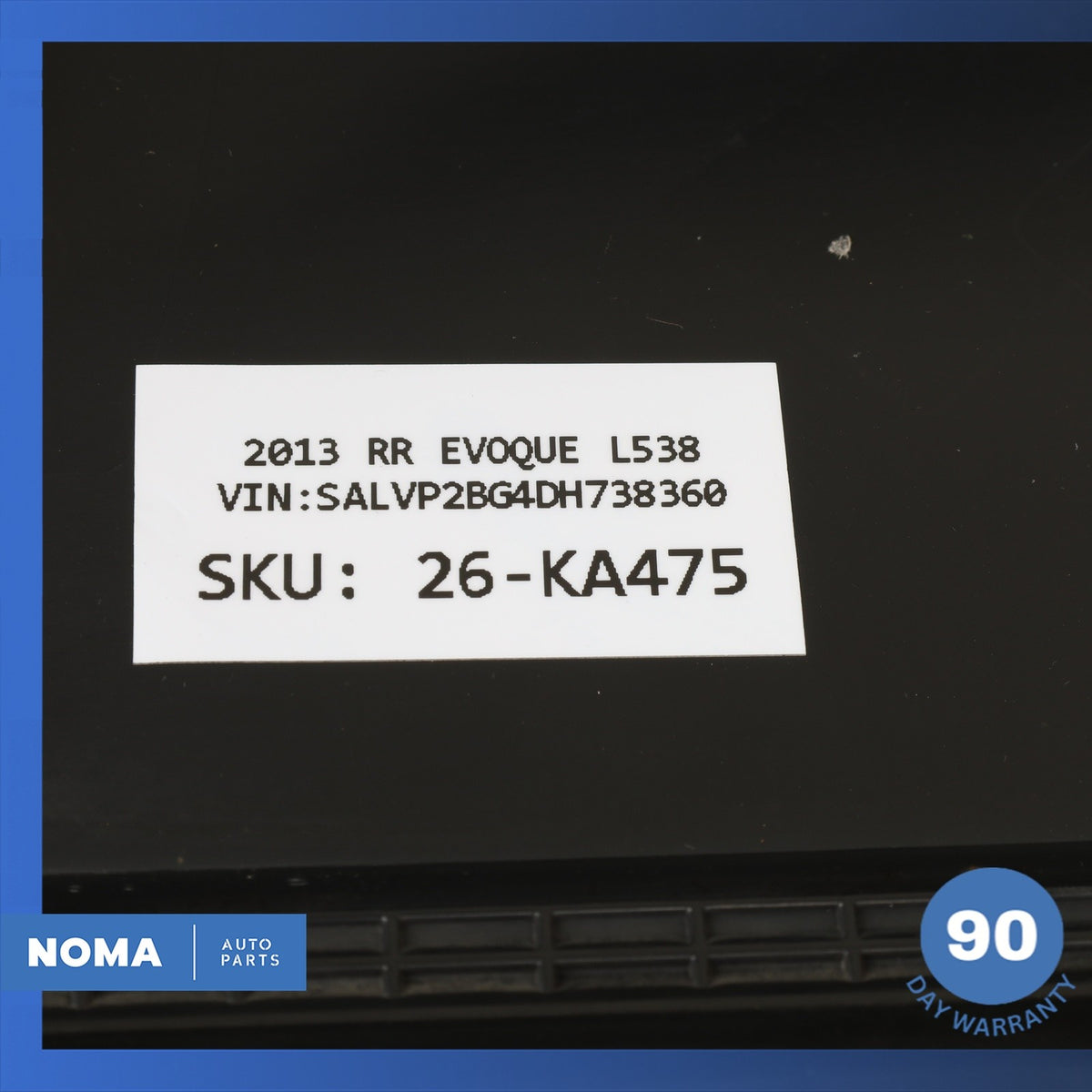 12-19 Range Rover Evoque L538 4DR Rear Left Door Lower Molding Set OEM - photo 14