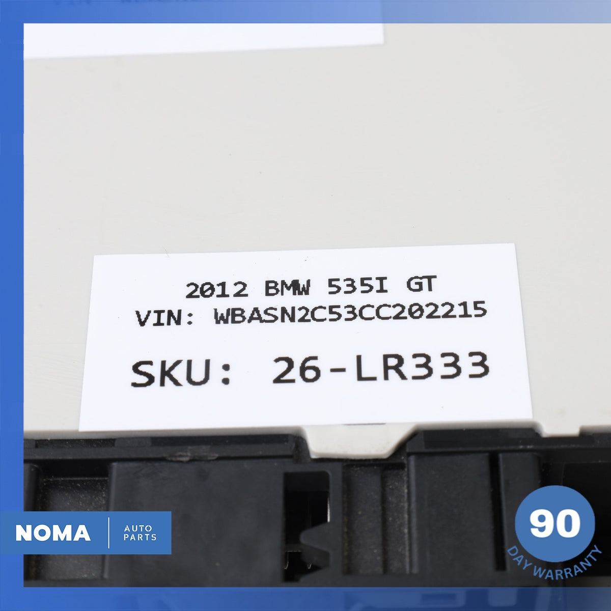 09-19 BMW F07 535i 640i Anti Theft Locking Control Module Unit Computer CAS OEM - photo 12