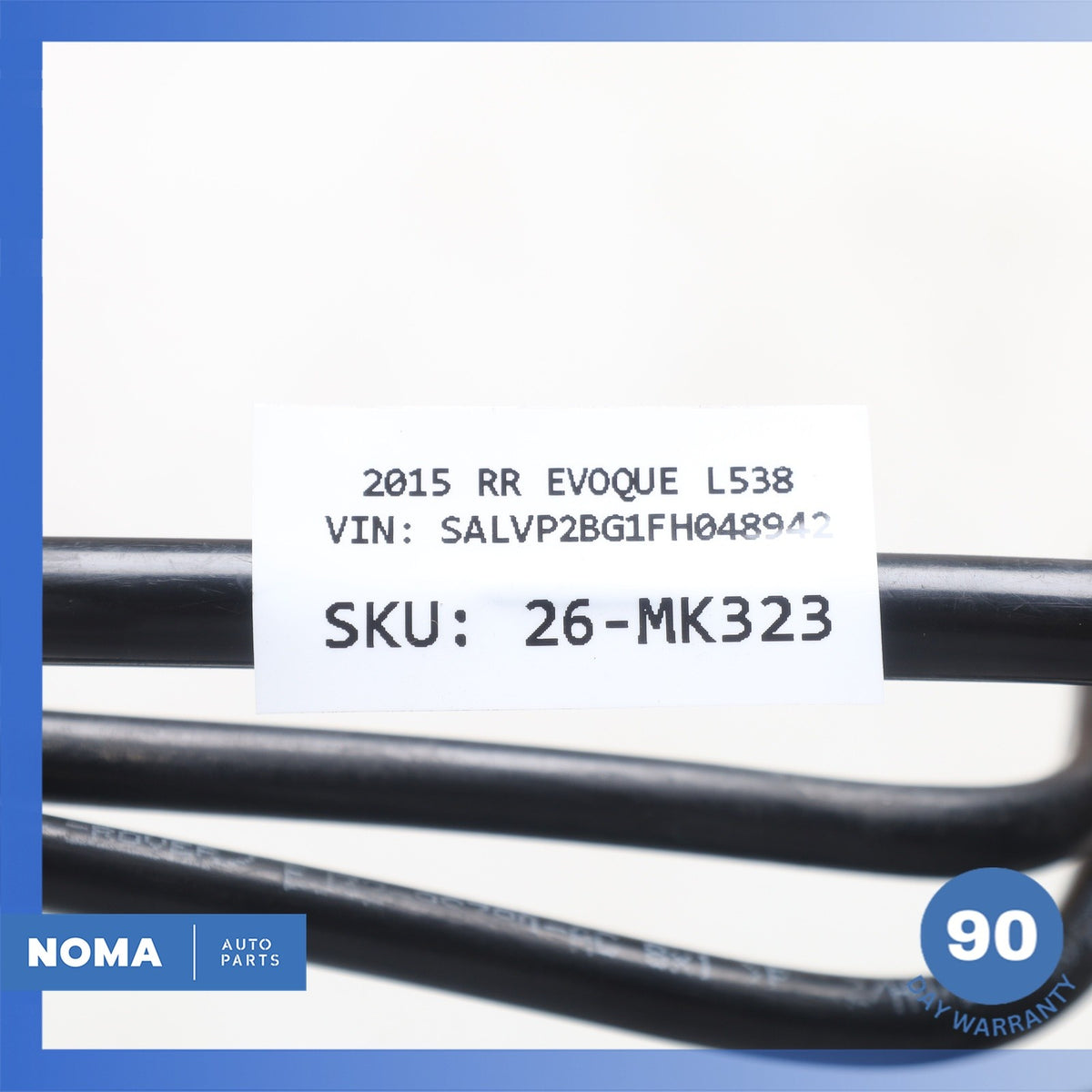 12-17 Range Rover Evoque L538 Fuel Gas Pipe Line From Tank To Engine Set OEM - photo 12