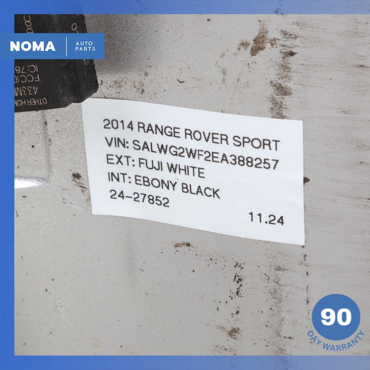 13-22 LR Range Rover Sport L494 L405 7.5 x R19 19" Wheel Rim Silver OEM - photo 16