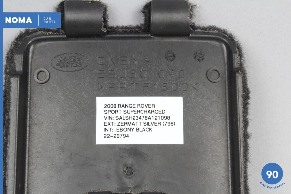 06-09 Range Rover Sport L320 Boot Storage Trim Lid Cover ESJ501090 OEM - photo 6