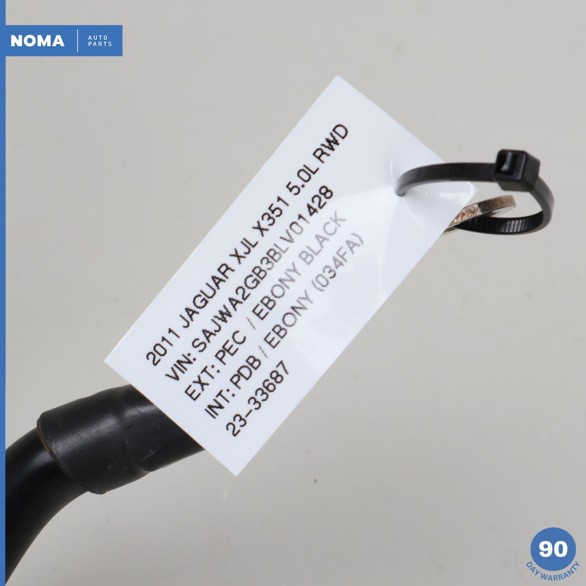 10-11 Jaguar XJL XJ X351 Starter Battery Positive Terminal Cable Wire OEM - photo 11