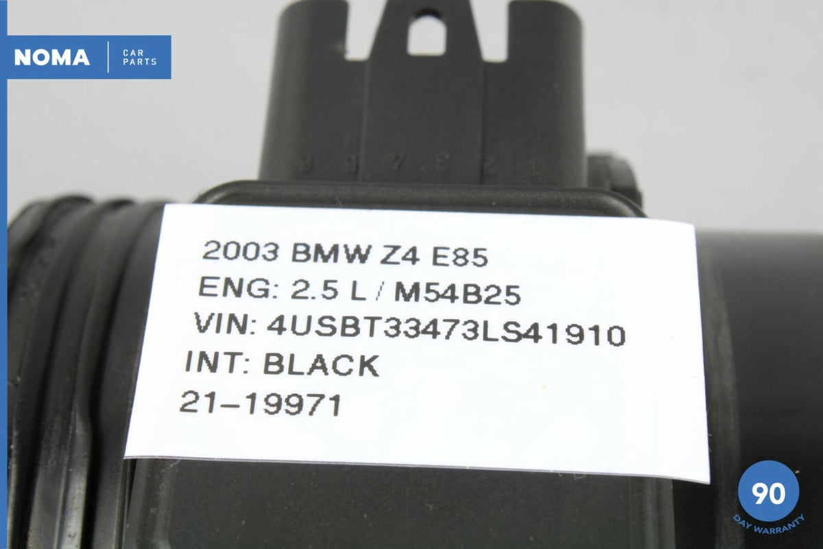 03-06 BMW Z4 E85 Air Intake Inlet MAF Mass Air Flow Sensor 7566984 OEM - photo 6