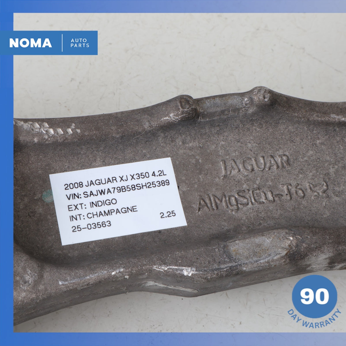 03-15 Jaguar X350 XJ8 XK XF Front Left Side Lower Control Arm 6W833C255BA OEM - photo 14