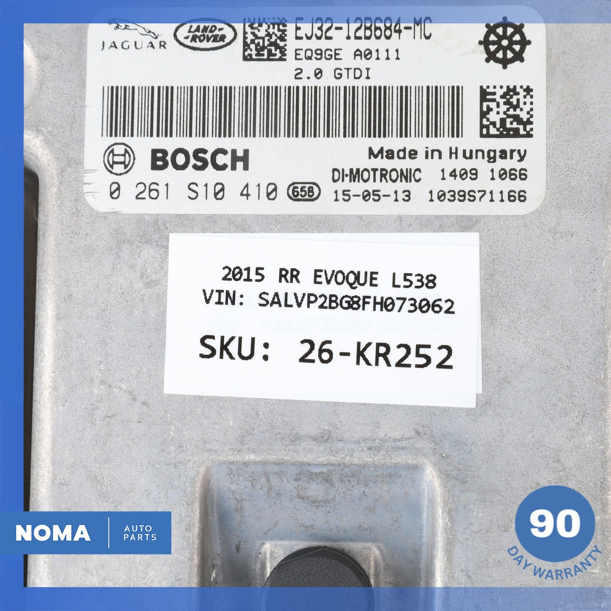 14-22 Land Rover Range Rover Evoque L538 ECU ECM Engine Control Module OEM - photo 12
