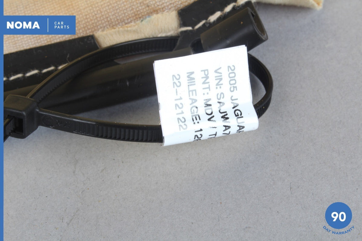 05-07 Jaguar XJ8 X350 Front Right Side Top Seat Cushion Autolux Leather AMC OEM - photo 12