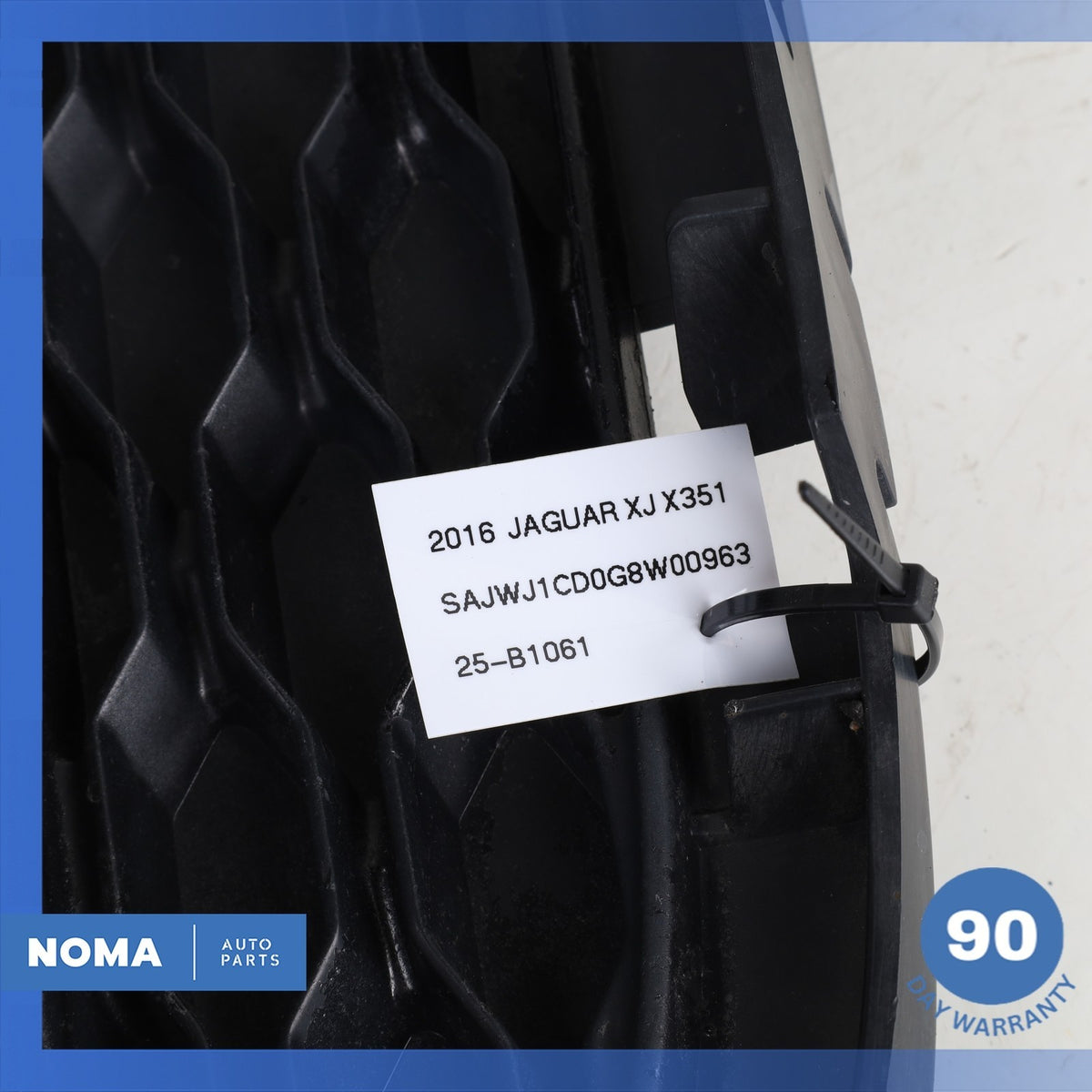 16-19 Jaguar X351 XJ Front Right Passenger Side Bumper Grille FW9315K232A OEM - photo 12