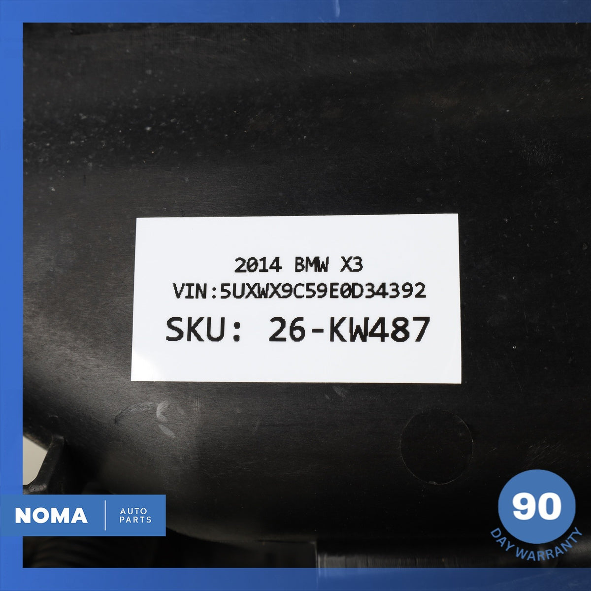 BMW F25 X3 Fuel Vapor Charcoal Canister 7318338 OEM - photo 12