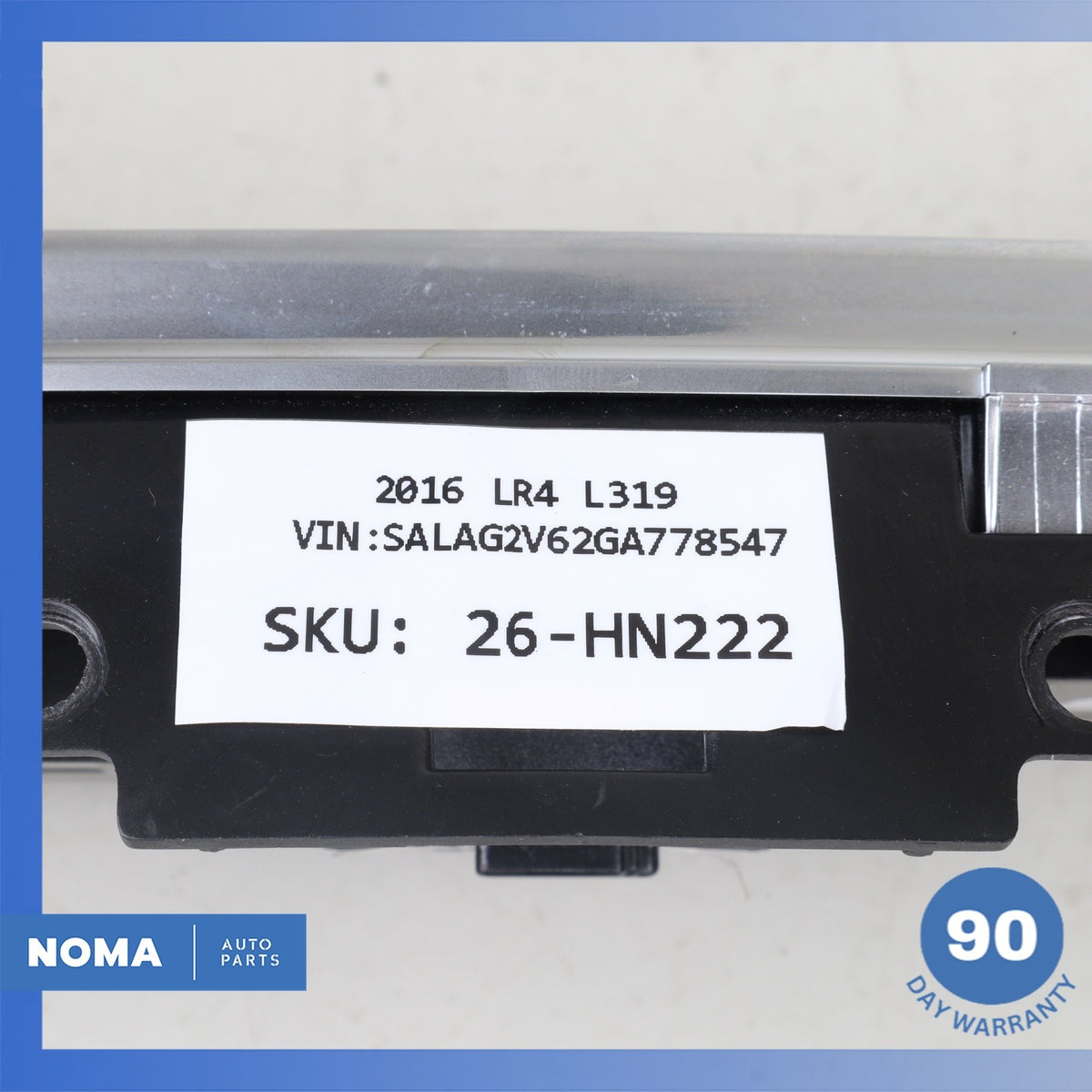 10-16 Land Rover L319 LR4 RR L320 AM FM CD Audio Radio Player Control Switch OEM - photo 13