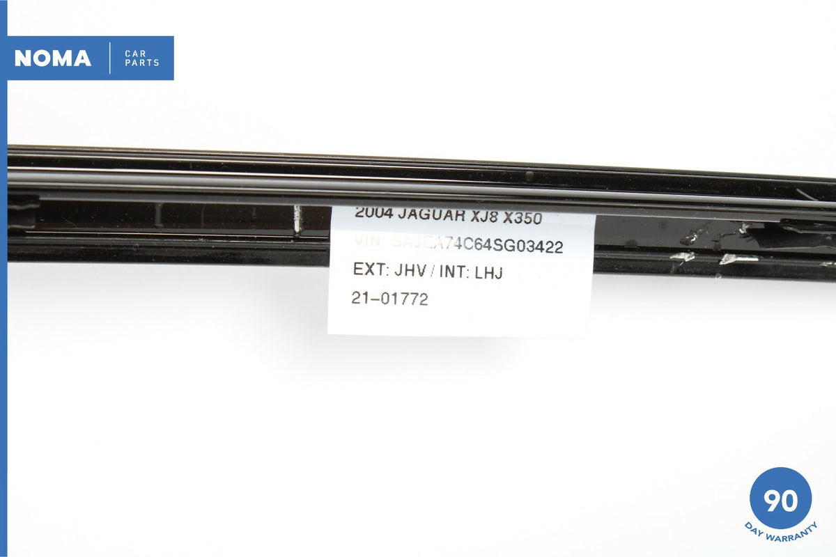 04-07 Jaguar X350 XJ8 XJR VDP Rear Left Side Window Quarter Molding Strip OEM - photo 11