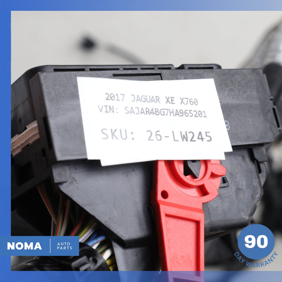 16-17 Jaguar X760 XE XF 2.0L Engine Motor Wiring Wire Harness T4N14905 OEM - photo 20