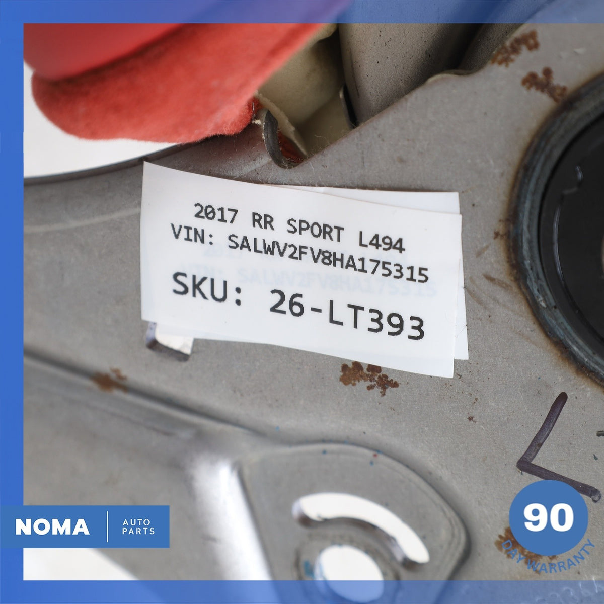 14-17 Range Rover Sport L494 Front Left Driver Side Top Upper Seat Cushion OEM - photo 19