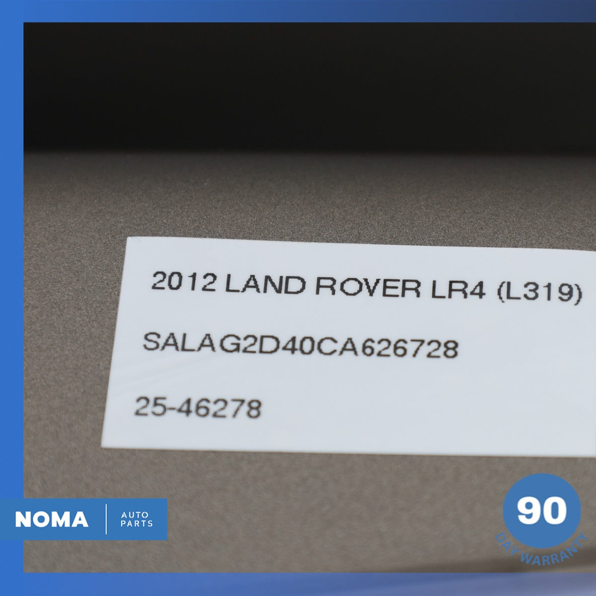 05-16 Land Rover L319 LR4 LR3 Lower Trunk Lid Shell Cover Assembly Bronze OEM - photo 15