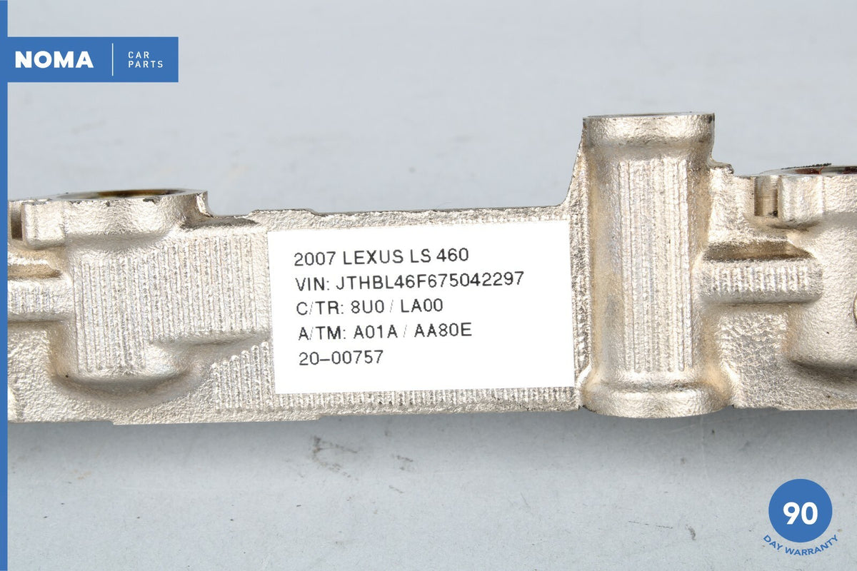 07-12 Lexus XF40 LS460 4.6L V8 Engine Motor Fuel Injection Rail OEM - photo 8