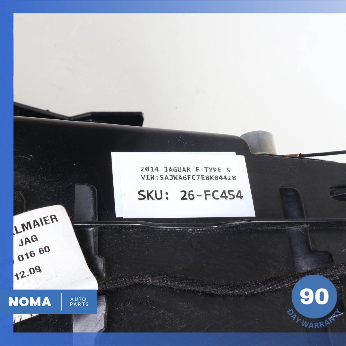 14-24 Jaguar X152 F-Type Glovebox Glove Box Compartment Trim Black OEM - photo 22