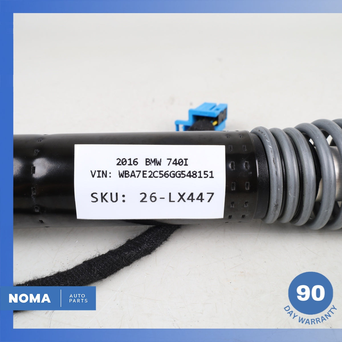 BMW G12 740Li Trunk Boot Right Lid Hydraulic Cylinder 51247357110 OEM 76k - photo 13