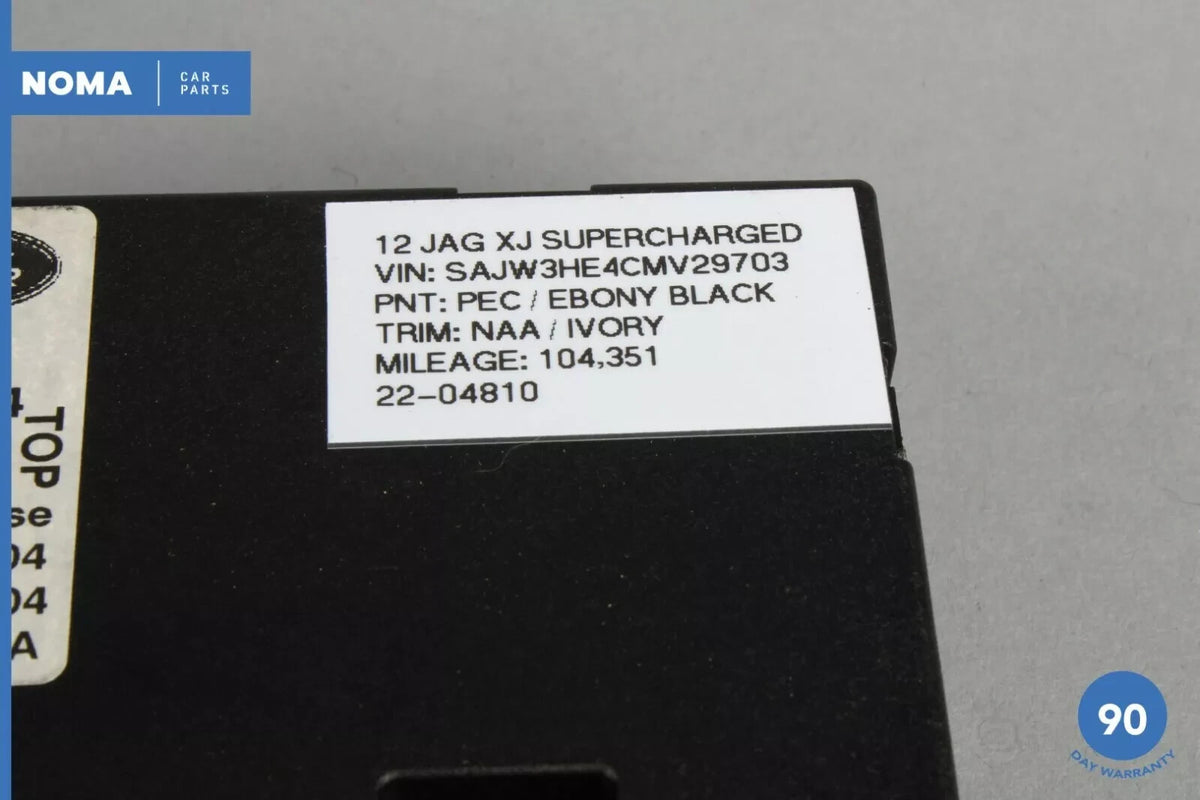 11-15 Jaguar X351 XJ XJR Rear Electronic Trunk Control Module AW9314B673AH OEM - photo 9