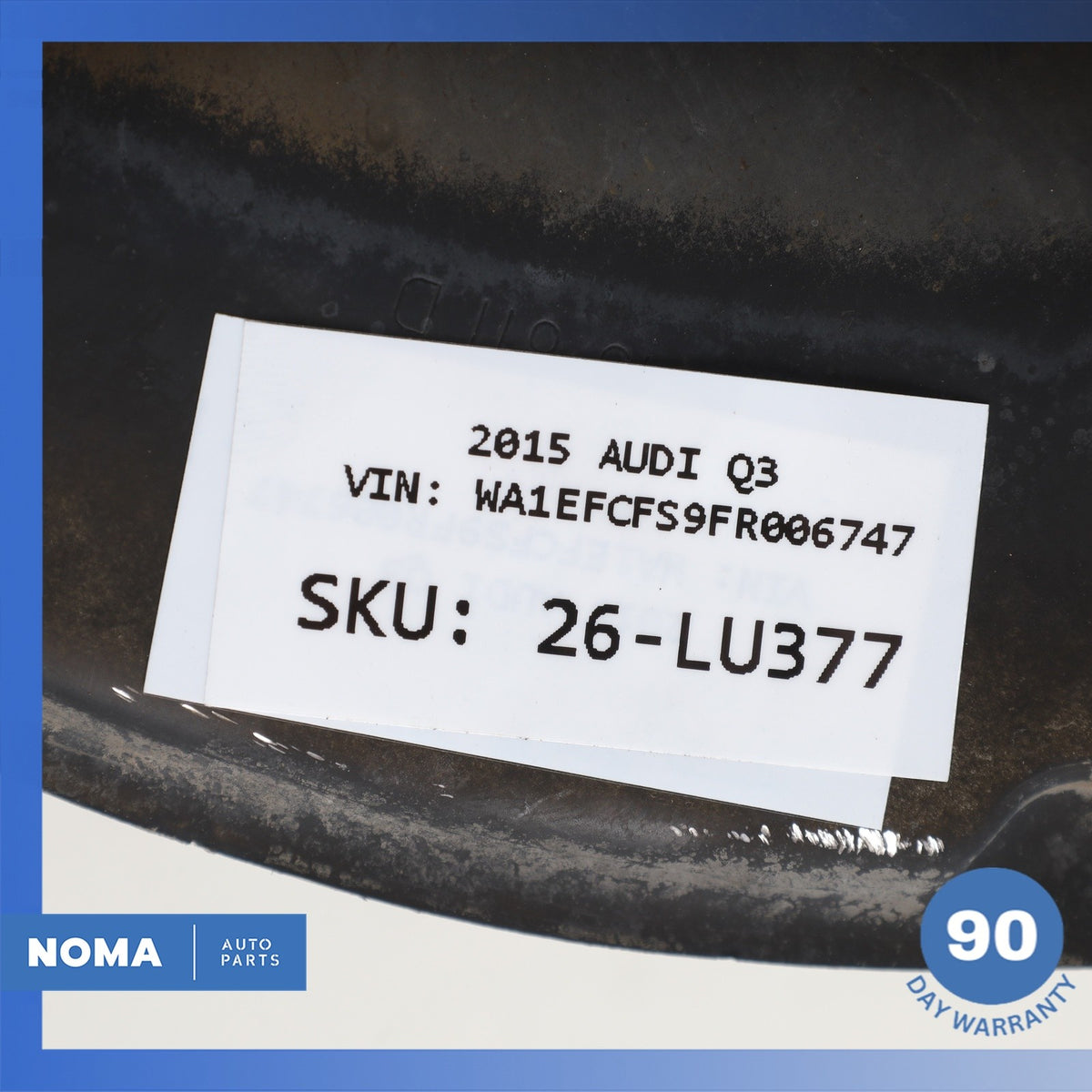07-18 Audi 8UB 8UG 8J3 8J9 Q3 TT Rear Left Driver Side Spindle Knuckle Hub OEM - photo 15