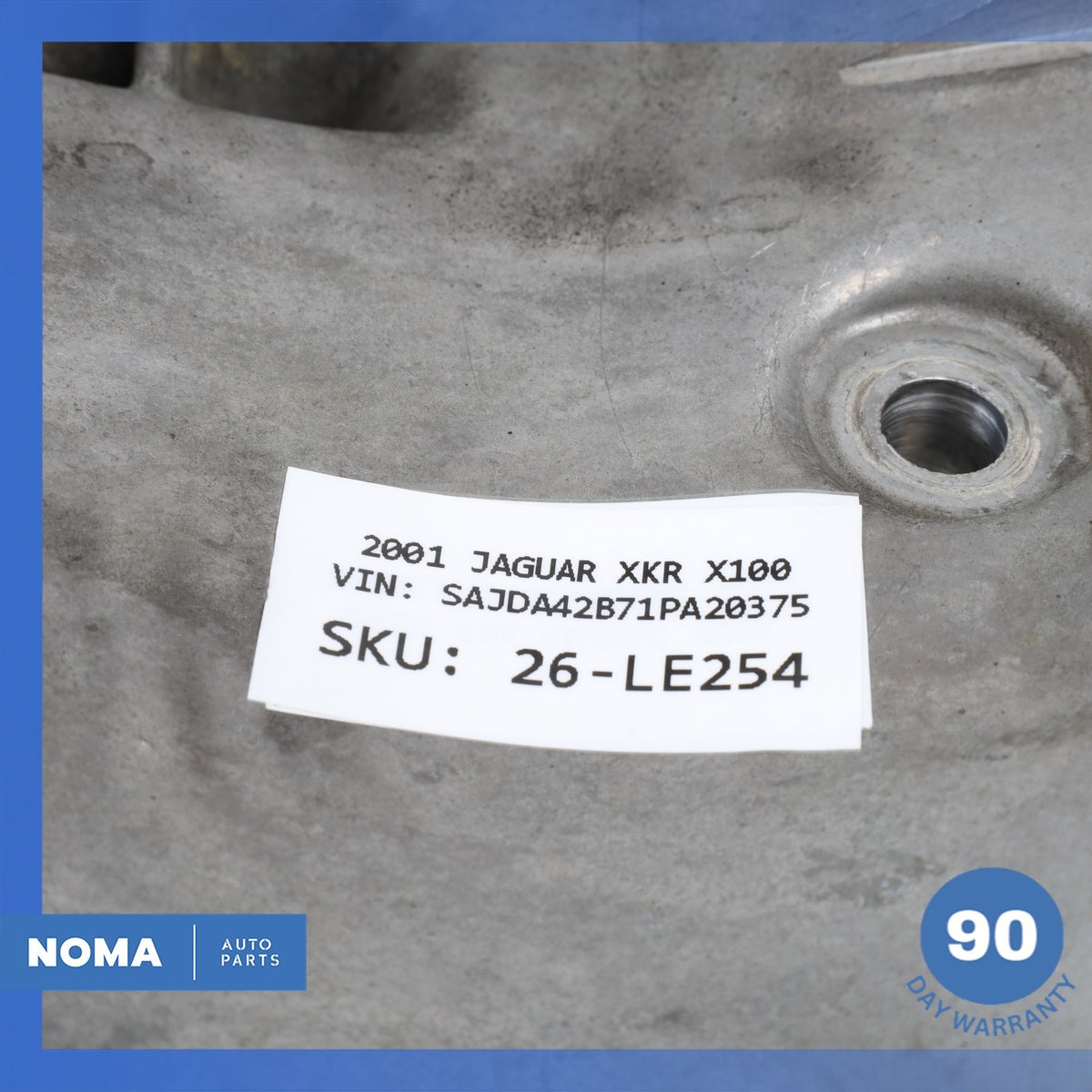 Jaguar X100 XKR Alternator Mount Bracket w/ Pulley NCC8302AA OEM 82k - photo 20