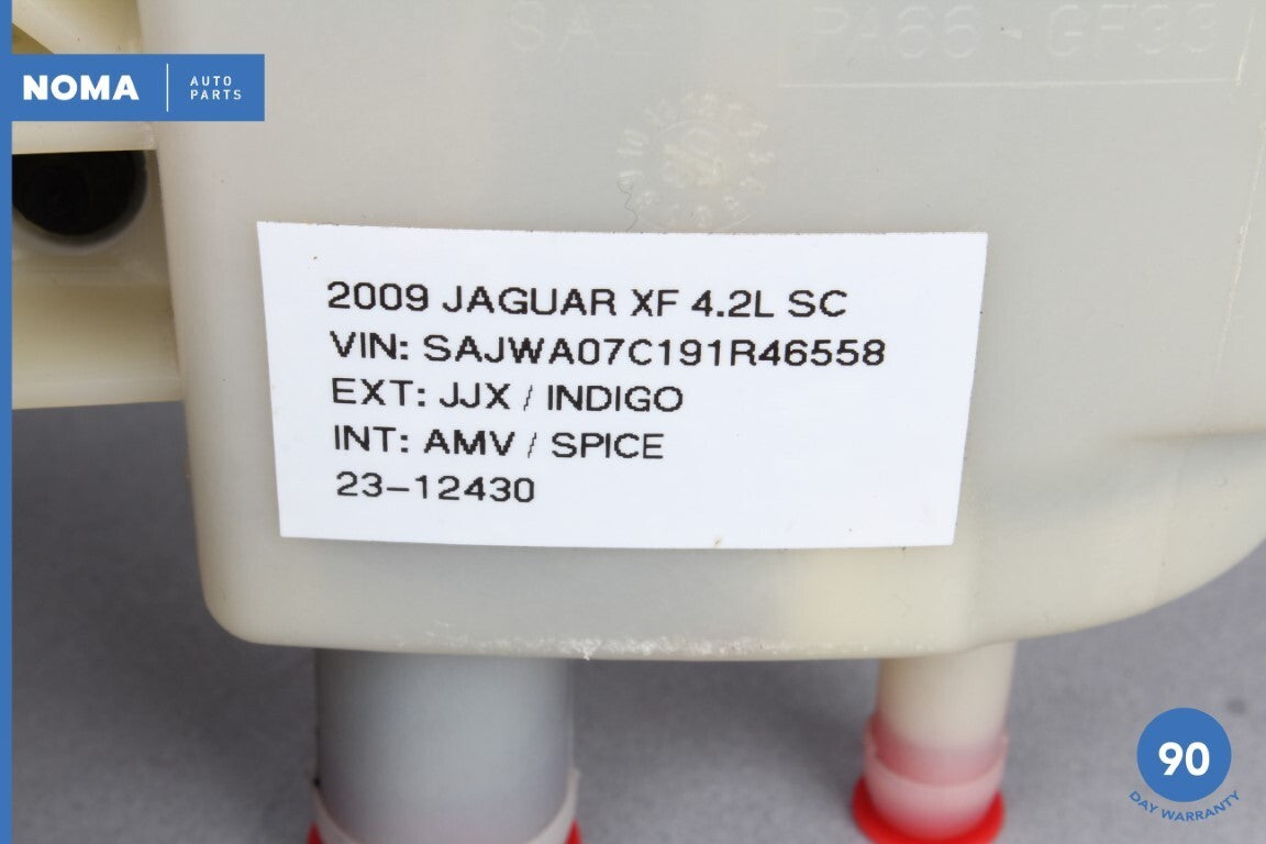 09-10 Jaguar XF X250 S-Type Power Steering Fluid Reservoir Tank 4R833R700AC OEM - photo 14