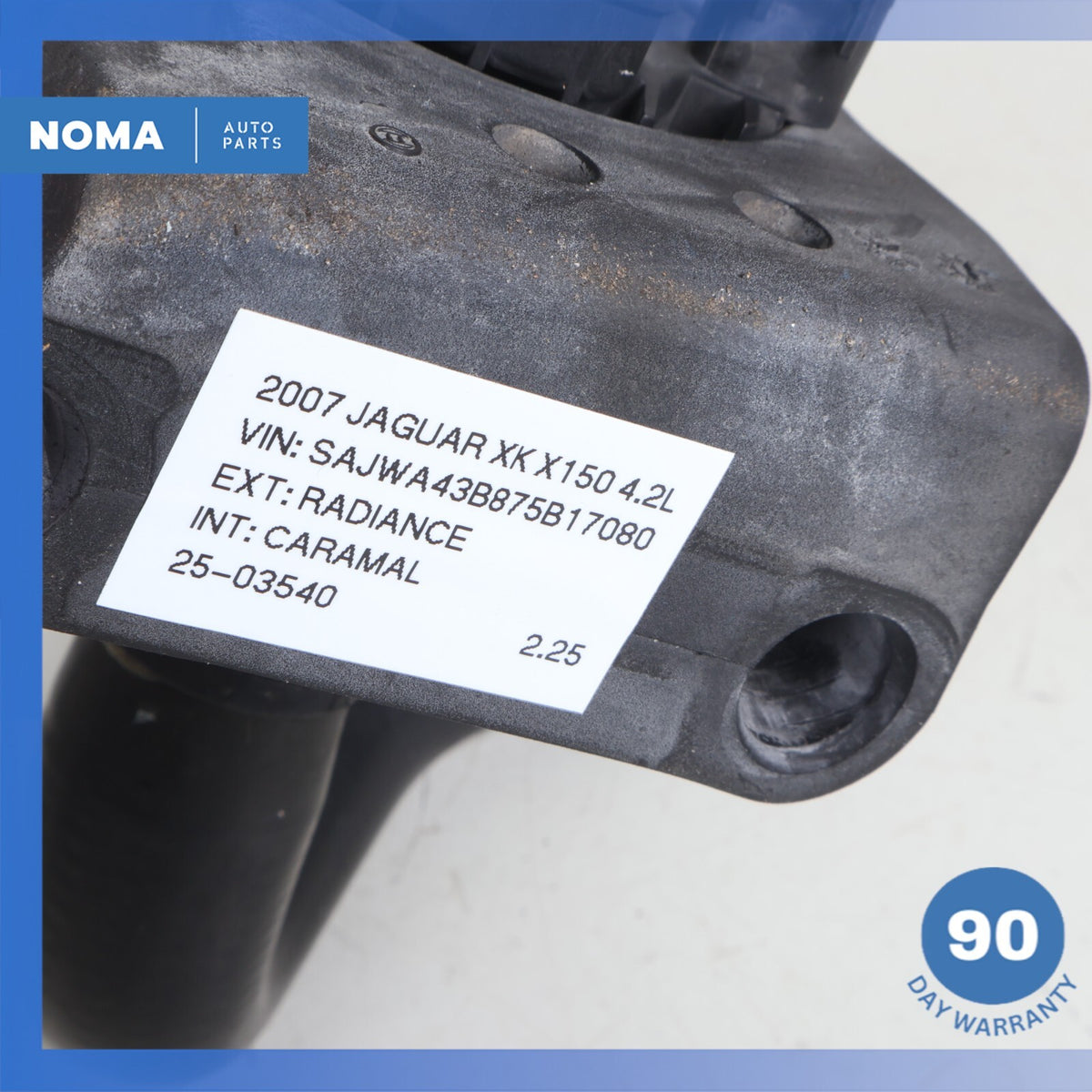 07-09 Jaguar X150 XK Additional Auxiliary Electric Water Pump 6W8318674AB OEM - photo 16