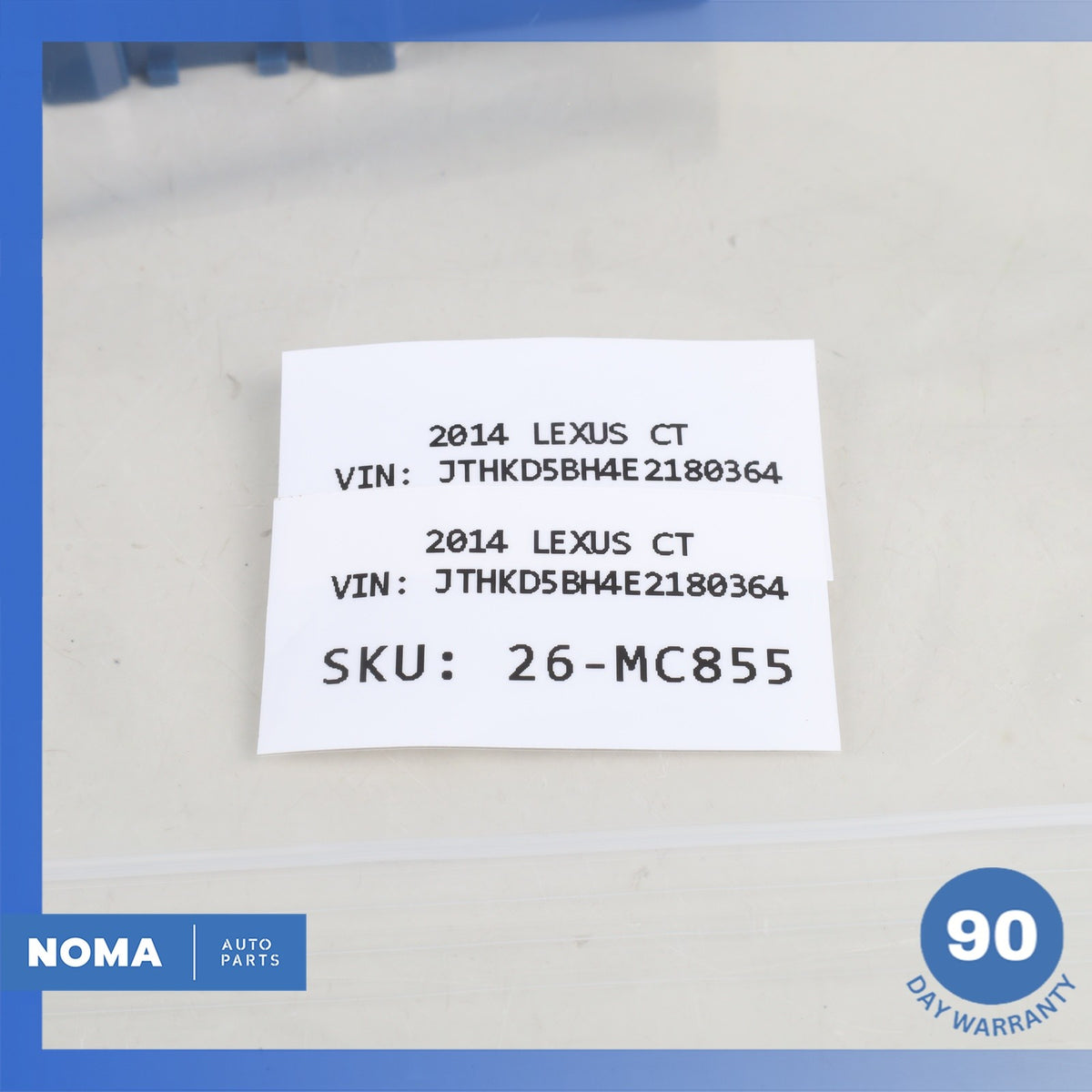 Lexus ZWA10 CT200h Keyless Smart Key Control Module 89990-76050 OEM - photo 12