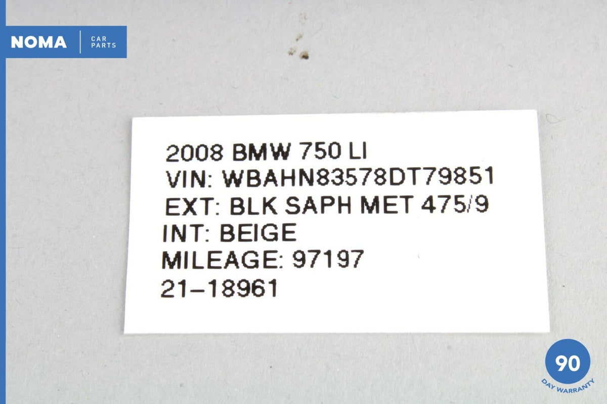 06-08 BMW 750Li E65 E66 Front Left Side Spindle Knuckle Hub 6864904 OEM - photo 12