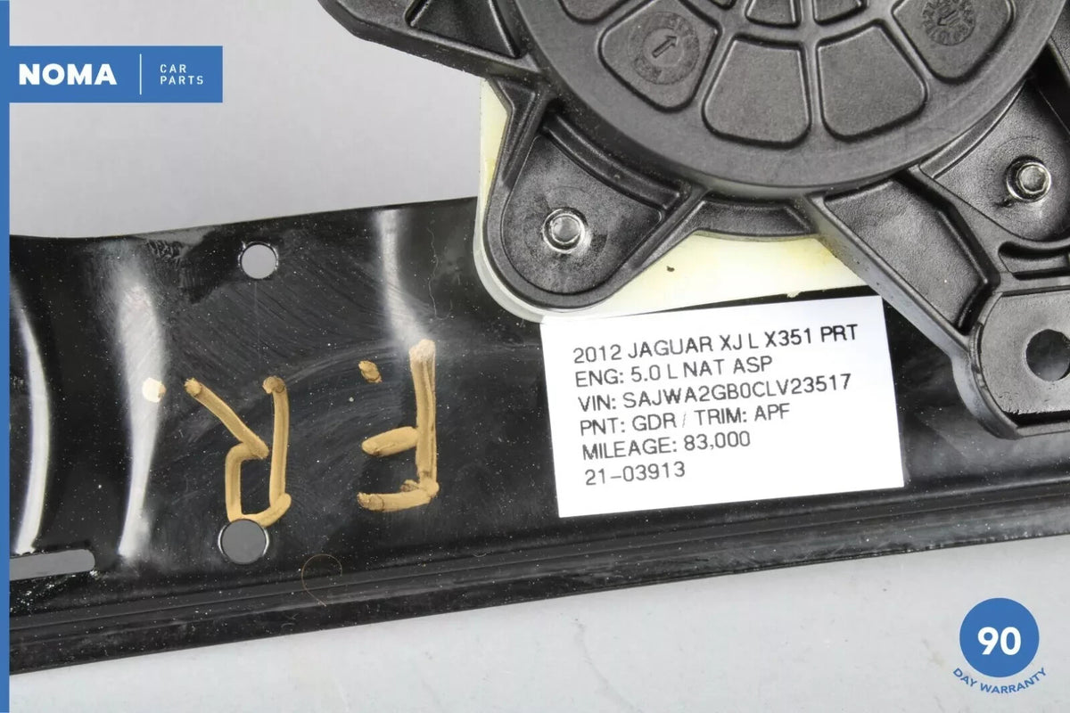 10-19 Jaguar X351 XJ XJR Front Right Side Door Window Regulator Motor OEM 83k - photo 10