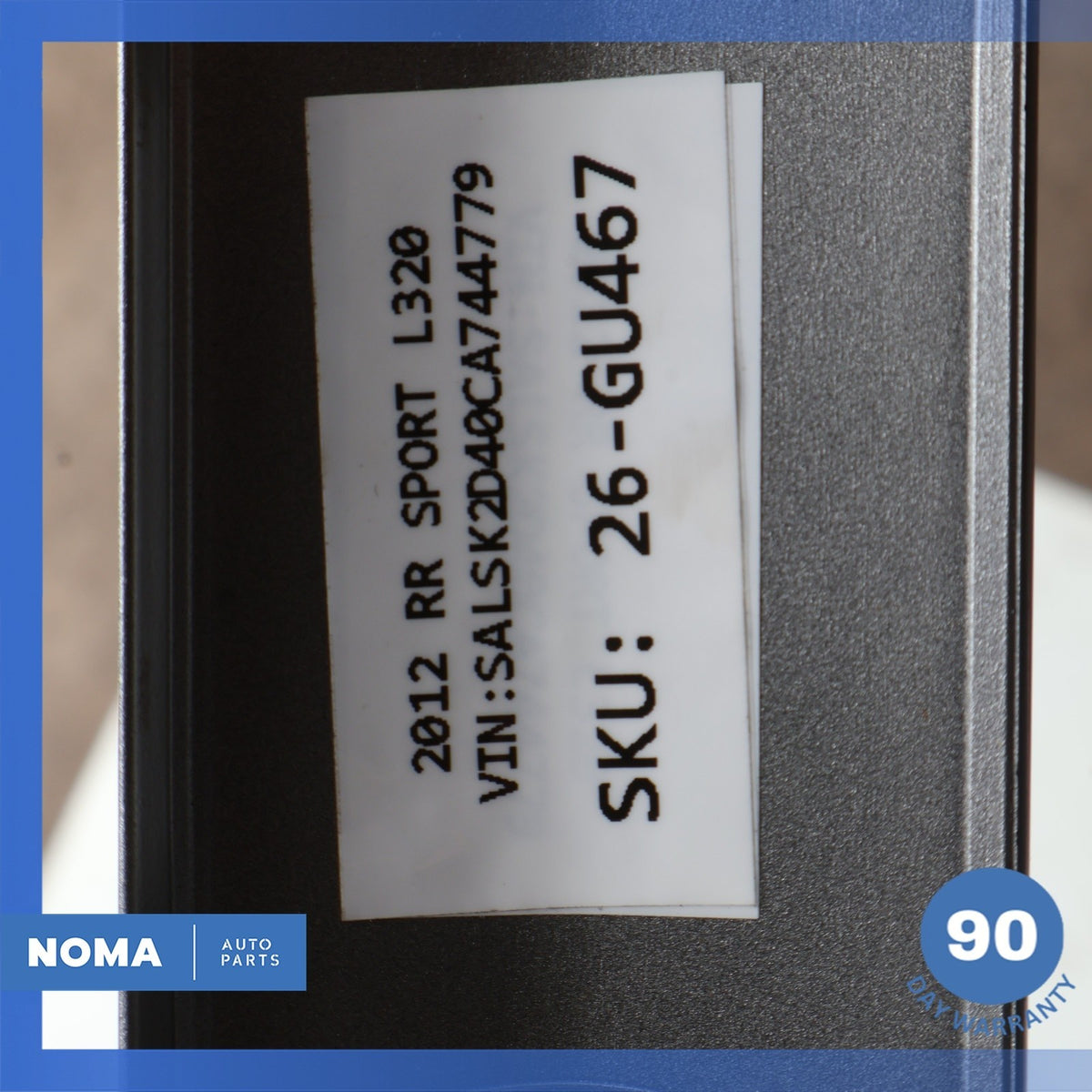12-13 Range Rover Sport L320 Rear Trunk Bezel License Plate Light Lamp Trim OEM - photo 16