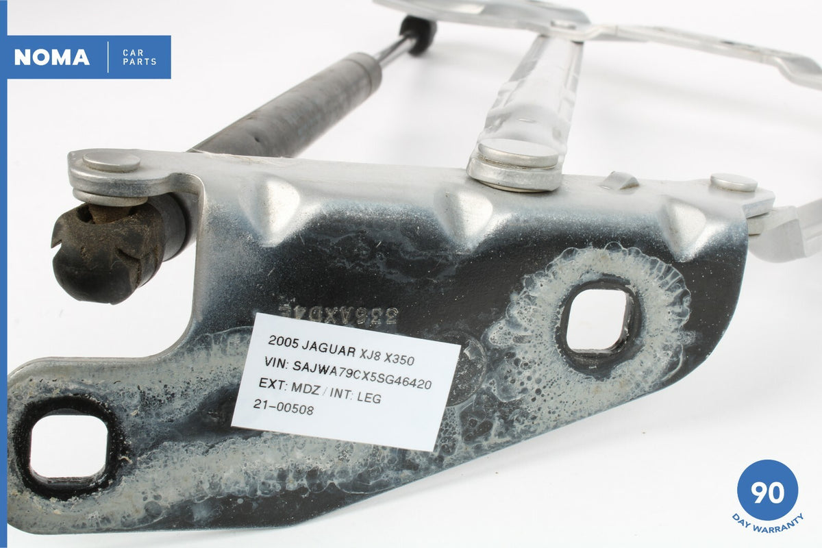 04-09 Jaguar XJ8 XJR Vanden Plas X350 X358 Left Trunk Lid Hinge w/ Strut MDZ OEM - photo 10