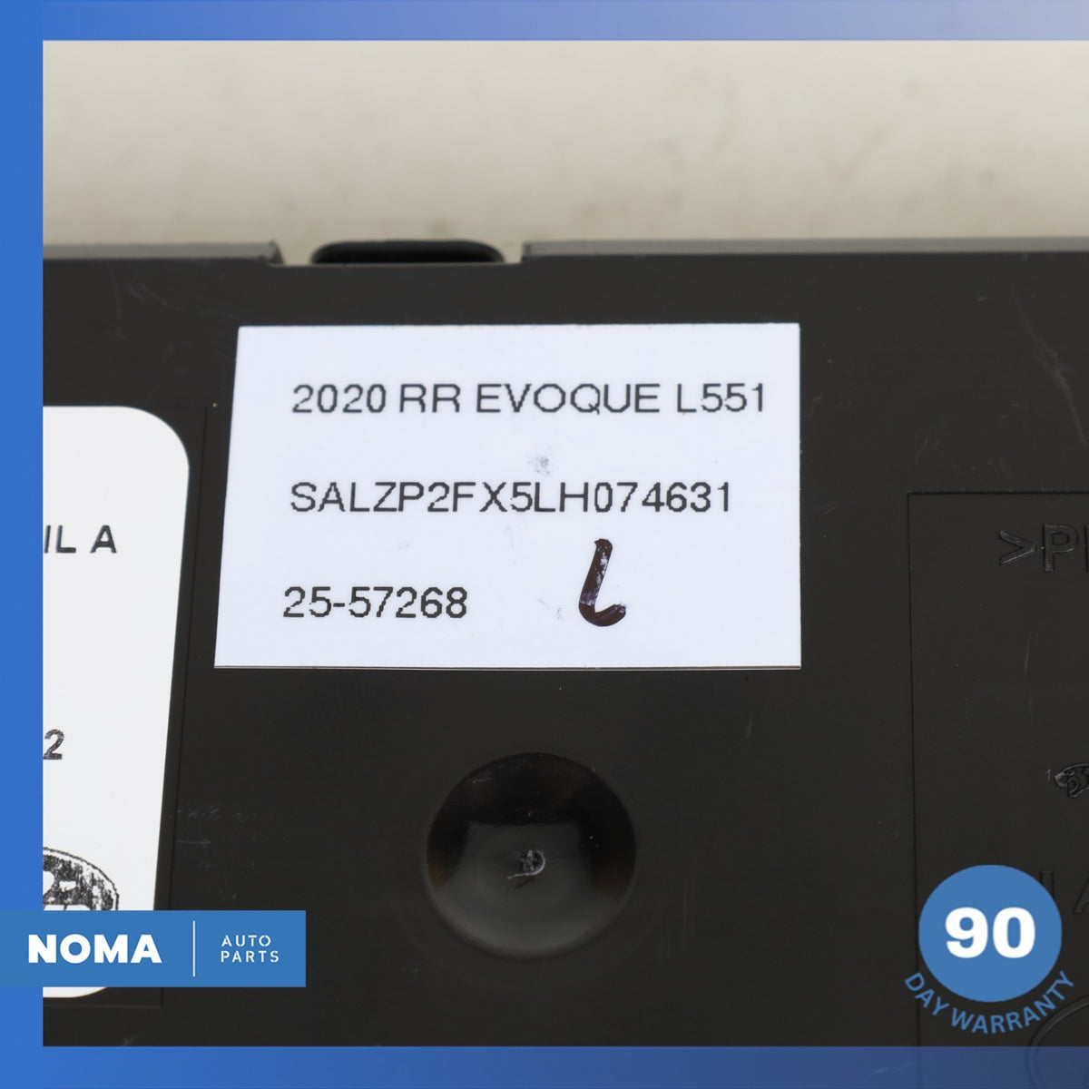 2020 Range Rover Evoque L551 Left or Right Side Seat Control Module OEM - photo 9